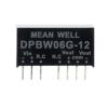DPBW06G-15 meanwell dc dc converter 6w SIP8