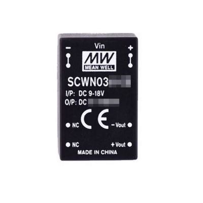 DCWN03B-12 Meanwell Power Supply 3w dc dc