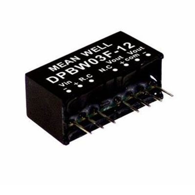 DPBW03F Meanwell dc dc converter 3w SIP8
