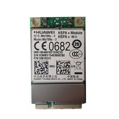 Huawei MU709s-2 Mini-PCIe HUAWEI 3G module YCICT Downlink:21.6 Mbps, Uplink: 5.76 Mbps