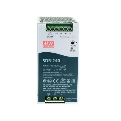 Meanwell SDR-240 price and specs