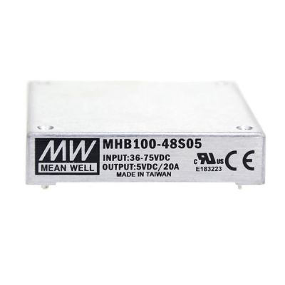 MHB100-24S05 Meanwell Power Supply 100w dc dc converter single output ycict