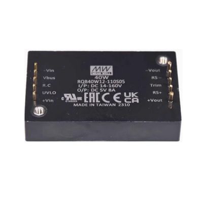 RQB40W12-110S24 Meanwell Power supply 40w dc dc converter Quarter Brick railway type ycict