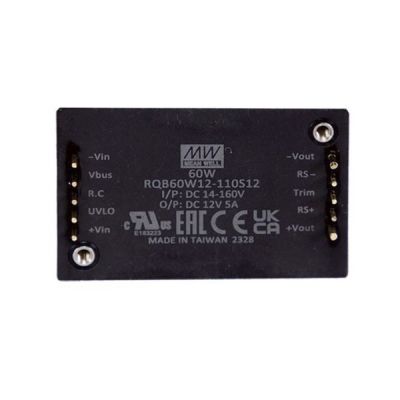 RQB60W12-110S54 Meanwell Power Supply 60w dc dc converter Quarter Brick railway ycict