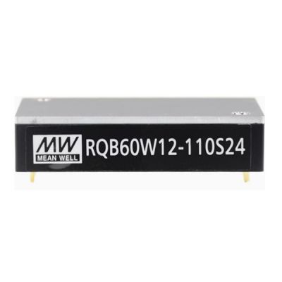 RQB60W12 Meanwell Power Supply 60w dc dc converter Quarter Brick railway type ycict
