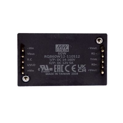 RQB60W12 Meanwell Power Supply 60w dc dc converter Quarter Brick ycict