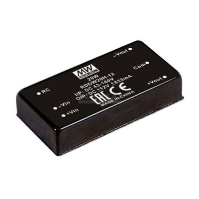 RSDW20G-03 Meanwell Power Supply 20w dc dc converter
