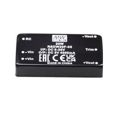 RSDW20H-15 Meanwell Power Supply 20w dc dc converter