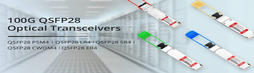 100G QSFP28 SR4/LR4/PSM4/CWDM4/ER4 optical transceiver