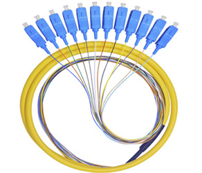 Fiber optical pigtail price and specs 1*N and 2*N LC fiber pigtail SC pigtail ST pigtail FC pigtail v UPC and APC ycict