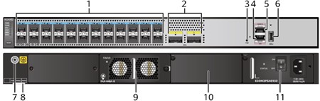 S6720-26Q-SI-24S-AC Huawei S6720-SI Series Multi-Gigabit Switches 24×10GE SFP+, 2×40GE QSFP+ S6700 switch YCICT
