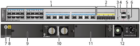 S6720-32C-PWH-SI-AC Huawei S6720-SI Series Switches  24×multi-gigabit Base-T Ethernet ports, 4×10GE SFP+ POE C++ YCICT