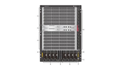 S7712 Huawei S7700 Series Routing Switches 2*SRUs, 12*LPUs, and AC or DC power modules in 1+1 or 2+2 backup mode YCICT