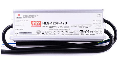 Meanwell HLG-120H-42 HLG-120H series price and specs led driver HLG-120H-42A HLG-120H-42B HLG-120H-42AB HLG-120H-42D YCICT