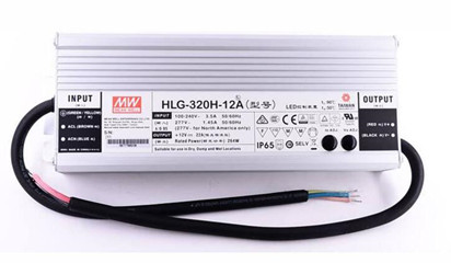 Meanwell HLG-320H-12 power supply HLG-320H LED Driver good price ycict