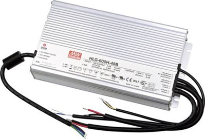Meanwell HLG-600H-48 price and datasheet 600W Constant Voltage Constant Current AC/DC LED Driver power supply ycict