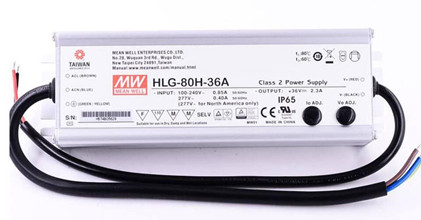 Meanwell HLG-80H-36 Meanwell HLG-80H price and specs HLG-80H-36A HLG-80H-36B HLG-80H-36AB HLG-80H-36BL HLG-80H-36D YCICT