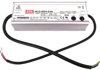 Meanwell HLG-80H-54 Meanwell HLG-80H price and specs ac dc led driver HLG-80H-54A HLG-80H-54B HLG-80H-54AB HLG-80H-54BL HLG-80H-54D YCICT