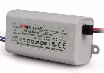 Meanwell APC-12-350 Meanwell APC-12-350 price and specs 12W AC/DC constant current mode single output LED power  ycict