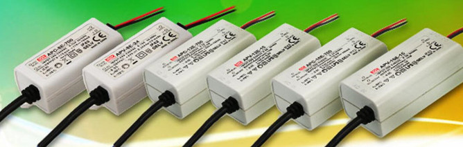Meanwell APC-16 Meanwell ac dc led driver price and specs 16W AC/DC constant current mode single output LED power ycict