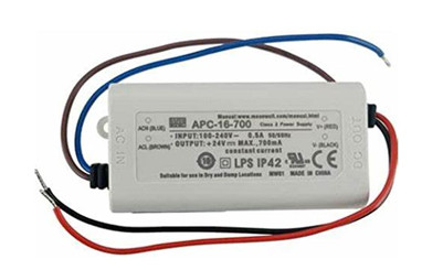Meanwell APC-16-700 Meanwell APC-16-700 price and specs 16W AC/DC constant current mode single output LED power ycict
