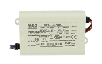 Meanwell APC-25-1050 Meanwell APC-25-1050 price and specs 25W AC/DC constant current mode single output LED power ycict
