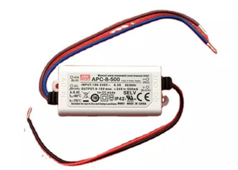 Meanwell APC-8-500 meanwell AP series price and specs 8W AC/DC constant current mode single output LED power ycict