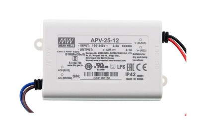 Meanwell APV-25-15 Meanwell APV-25 price and specs 25W AC/DC constant voltage mode single output LED power supply ycict
