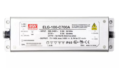 Meanwell ELG-100-C700 Meanwell ELG-100-C series price and specs ac dc led driver ycict