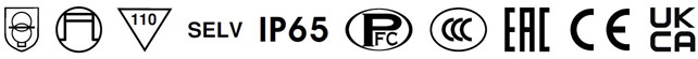 FDL-65 Meanwell LED Driver Power Supply 65w Constant Current FDL-65-1550 FDL-65-1800 metal housing built-in PFC YCICT