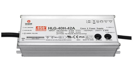 Meanwell HLG-40H-42 Meanwell HLG-40H price and specs HLG-40H-42A HLG-40H-42B HLG-40H-42AB HLG-40H-42D YCICT
