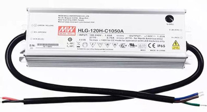 Meanwell HLG-120H-C1050 price and datasheet AC DC LED DRIVER POWER SUPPLY HLG-120H-C1050 A/B/AB/D ycict