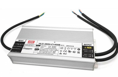 Meanwell HLG-480H-C1400 price and datasheet 480w AC DC LED driver power supply HLG-480H-C series A/B/AB/Dx/D2 ycict