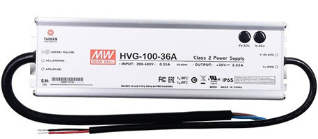 Meanwell HVG-100-36 price and specs HVG-100-36A HVG-100-36B HVG-100-36AB HVG-100-36D 100w LED Driver power supply ycict