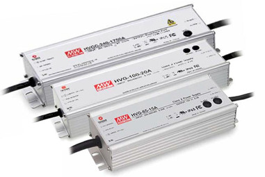 Meanwell HVGC-240-1400 price and specs Constant Current ac dc led driver HVGC-240-1400 A B AB Dx D2 IP65 IP67 YCICT