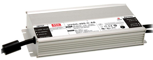 Meanwell HVGC-480-L price and specs 480W Constant Power Mode led driver HVGC-480-L blank AB Dx D2 ADA IP65 IP67 YCICT