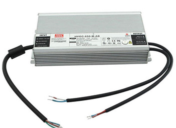 Meanwell HVGC-650-M price and specs Constant Power Mode 650W ac dc led driver HVGC-650-M AB Dx D2 DA IP67 YCICT