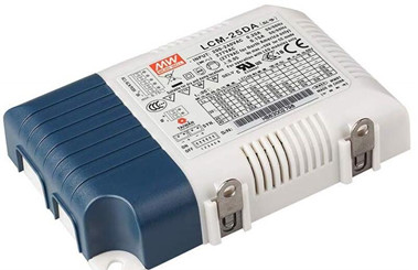 Meanwell LCM-25DA Price and Specs Multiple-Stage Constant Current Mode LED Driver 25W PFC Class 2 Plastic YCICT