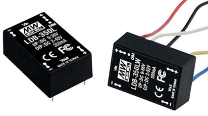 Meanwell LDB-L price and datasheet LDB-300L LDB-350L LDB-500L LDB-600L DC-DC Constant Current Buck-Boost driver YCICT