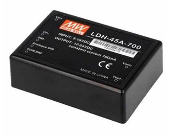 Meanwell LDH-45A-700 price and specs 45W DC-DC Step-Up Constant Current LED DRIVER LDH-45A LDH-45B series YCICT