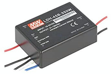 Meanwell LDH-45B-350 price and datasheet DC-DC Step-Up Constant Current LED DRIVER LDH-45A and LDH-45B series YCICT