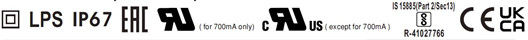 Meanwell LPC-35 price and datasheet Power Supply LPC-35-700 LPC-35-1050 LPC-35-1400 LPS Pass IP67 constant current ycict