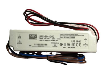 Meanwell LPC-60-1050 price and specs Power Supply LPC-60-1050 LPC-60-1400 LPC-60-1750 constant current 60w IP67 ycict