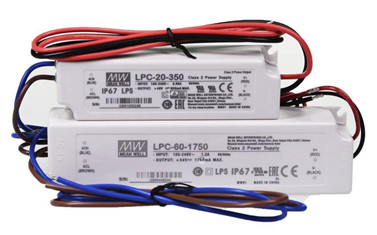 Meanwell LPC-60 price and specs Power Supply LPC-60-1050 LPC-60-1400 LPC-60-1750 constant current design IP67 60w ycict