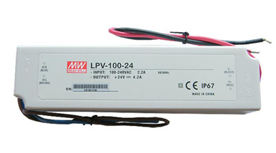 Meanwell LPV-100-24 price and specs 100w LPV-100-5 LPV-100-12 LPV-100-15 LPV-100-24 LPV-100-36 LPV-100-48 IP67 YCICT