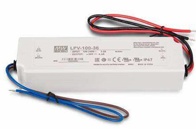 Meanwell LPV-100-36 price and datasheet LPV-100-5 LPV-100-12 LPV-100-15 LPV-100-24 LPV-100-36 LPV-100-48 IP67 YCICT