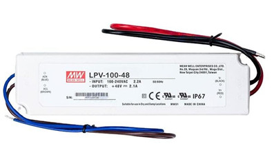 Meanwell LPV-100-48 price and Specs 100w LPV-100-5 LPV-100-12 LPV-100-15 LPV-100-24 LPV-100-36 LPV-100-48 IP67 YCICT