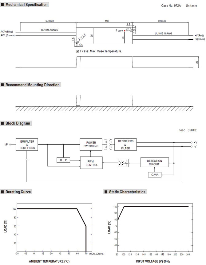 Meanwell LPV-20 price and specs Power Supply High reliability Low cost LPV-20-5 LPV-20-12 LPV-20-15 LPV-20-24 YCICT