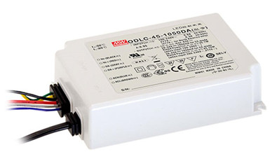 Meanwell ODLC-45-1050 price and specs Constant Current Mode AC/DC LED Driver ODLC-45-350/500/700/1050/1400 45W YCICT