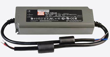 Meanwell NPF-120-24 Price and Specs Dual mode AC/DC LED Driver NPF-120-12/15/20/24/30/36/42/48/54 Plastic case YCICT